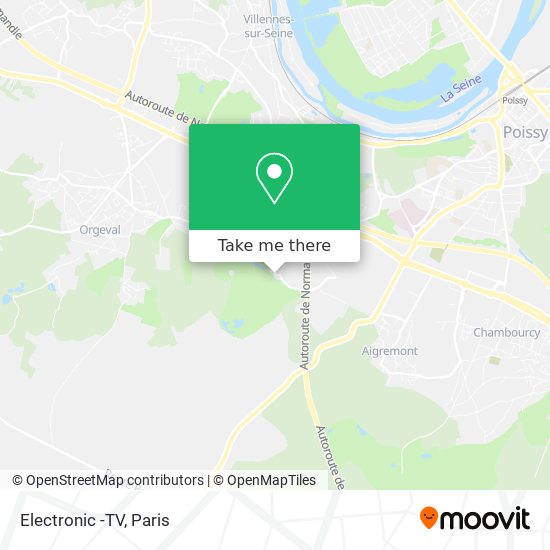 Electronic -TV map