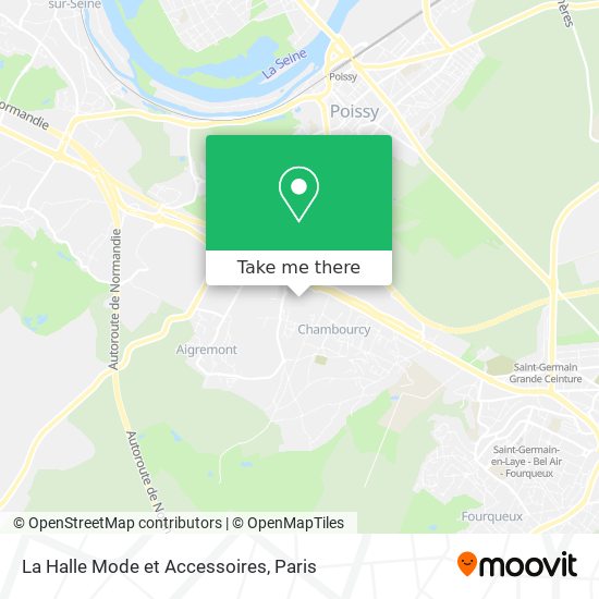 Mapa La Halle Mode et Accessoires