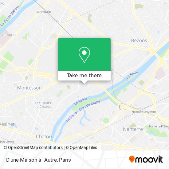 D'une Maison à l'Autre map