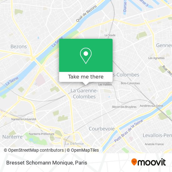 Mapa Bresset Schomann Monique