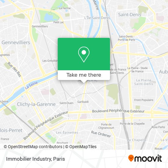 Immobilier Industry map