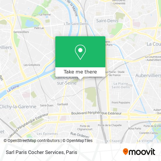 Mapa Sarl Paris Cocher Services