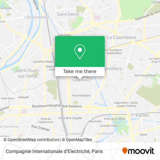 Compagnie Internationale d'Electricité map