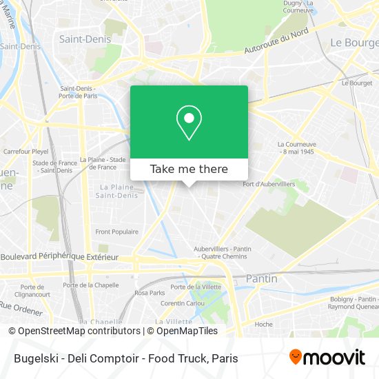 Mapa Bugelski - Deli Comptoir - Food Truck