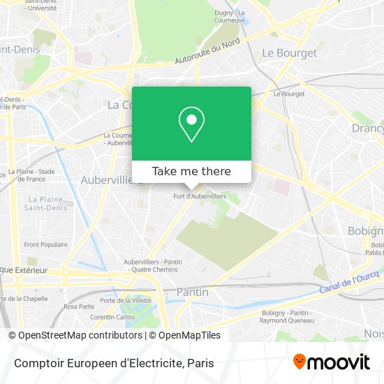 Comptoir Europeen d'Electricite map