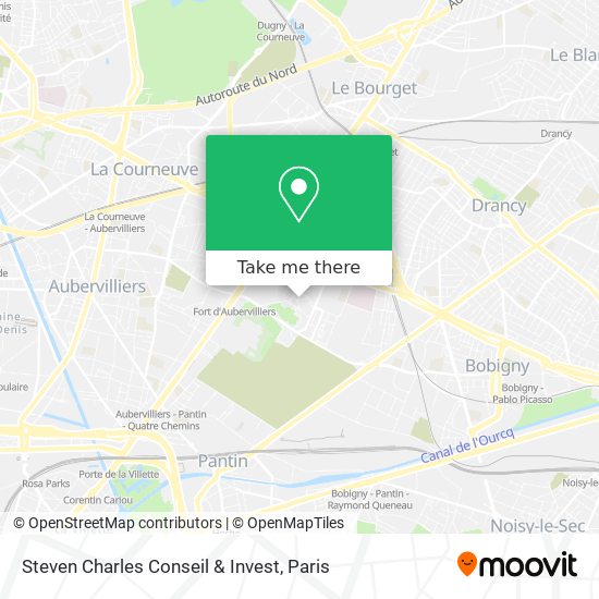 Steven Charles Conseil & Invest map