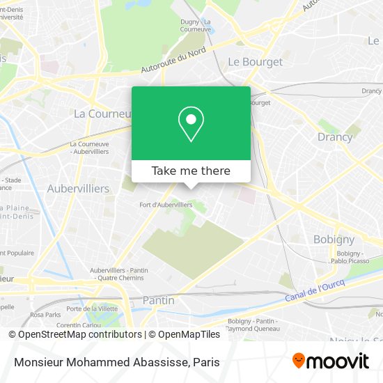 Monsieur Mohammed Abassisse map