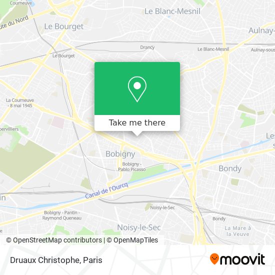 Mapa Druaux Christophe