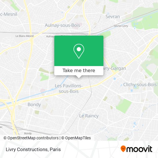 Mapa Livry Constructions