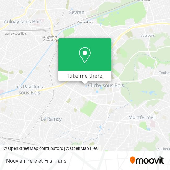 Nouvian Pere et Fils map