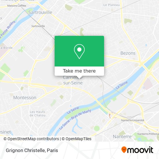 Grignon Christelle map