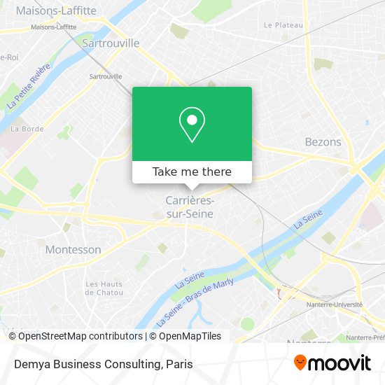 Demya Business Consulting map