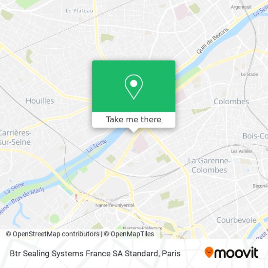 Btr Sealing Systems France SA Standard map