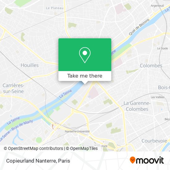 Copieurland Nanterre map