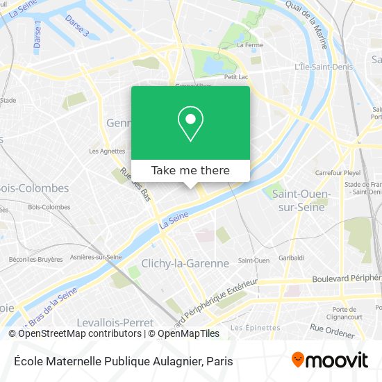 École Maternelle Publique Aulagnier map