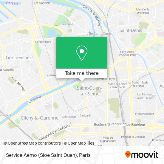 Service Aemo (Sioe Saint Ouen) map