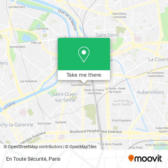 En Toute Sécurité map