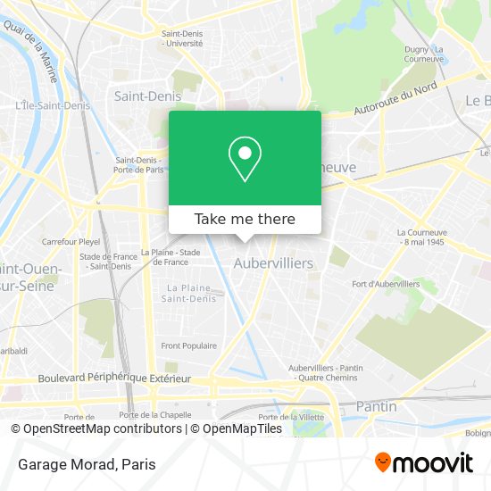 Garage Morad map