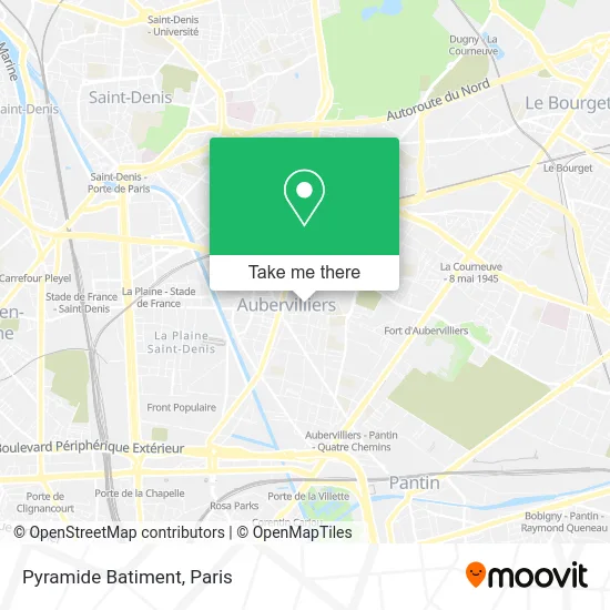 Pyramide Batiment map