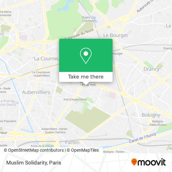 Muslim Solidarity map