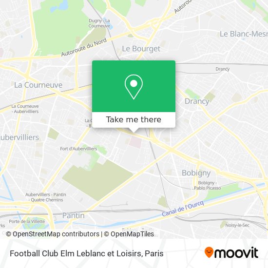 Mapa Football Club Elm Leblanc et Loisirs