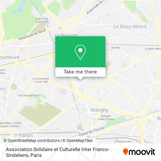 Mapa Association Solidaire et Culturelle Inter Franco-Sindeliens