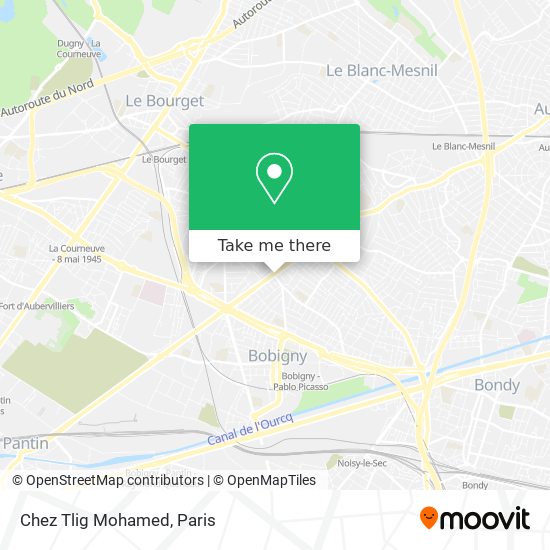 Chez Tlig Mohamed map