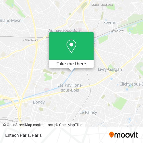 Entech Paris map