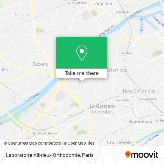 Mapa Laboratoire Albrieux Orthodontie