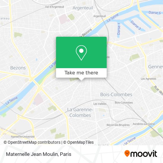 Mapa Maternelle Jean Moulin