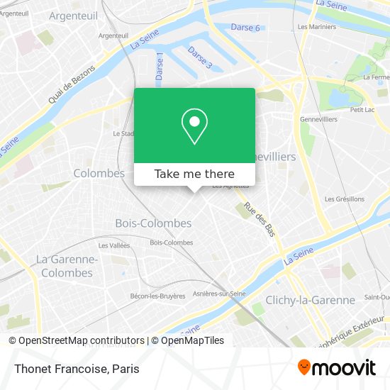 Thonet Francoise map