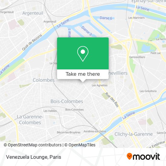 Mapa Venezuela Lounge