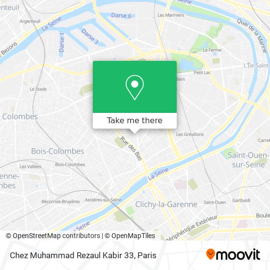 Chez Muhammad Rezaul Kabir 33 map