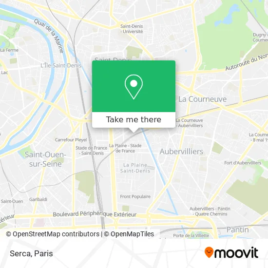 Serca map