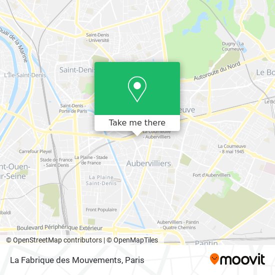 La Fabrique des Mouvements map