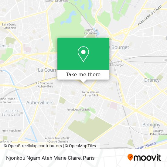 Njonkou Ngam Atah Marie Claire map