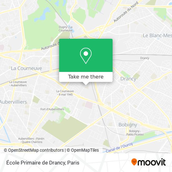 École Primaire de Drancy map