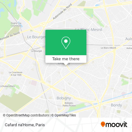 Cafard na'Home map