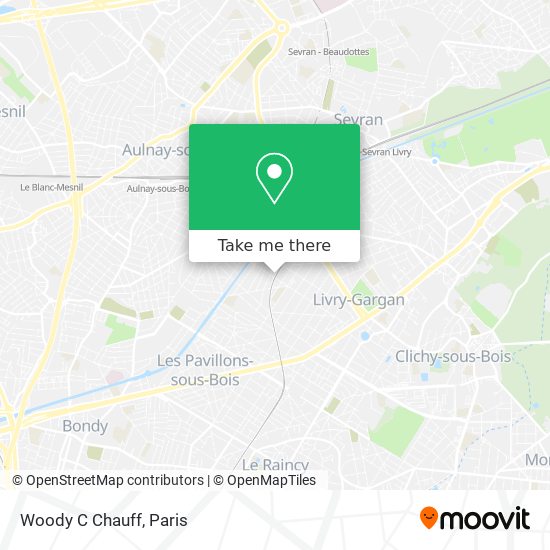 Woody C Chauff map