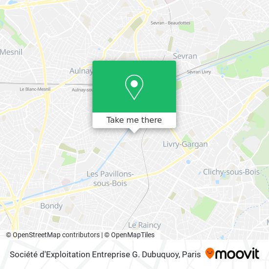 Société d'Exploitation Entreprise G. Dubuquoy map