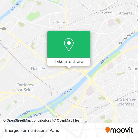 Energie Forme Bezons map