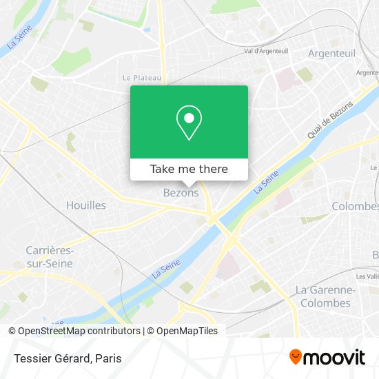 Tessier Gérard map