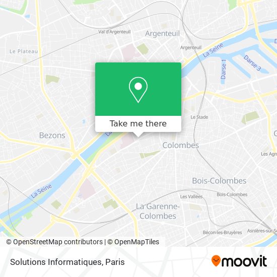 Solutions Informatiques map