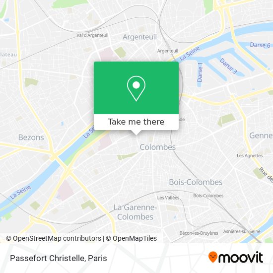 Mapa Passefort Christelle