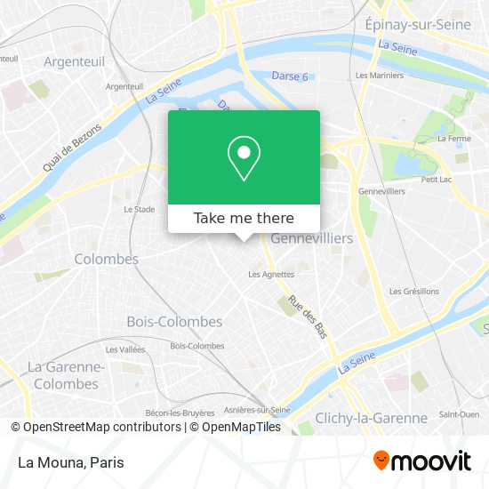 La Mouna map