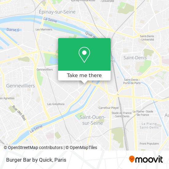 Burger Bar by Quick map