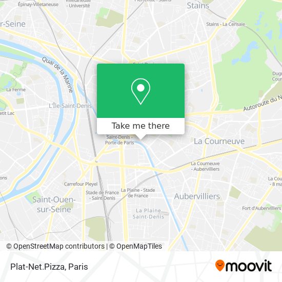 Plat-Net.Pizza map