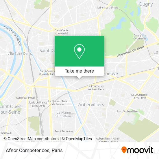 Afnor Competences map