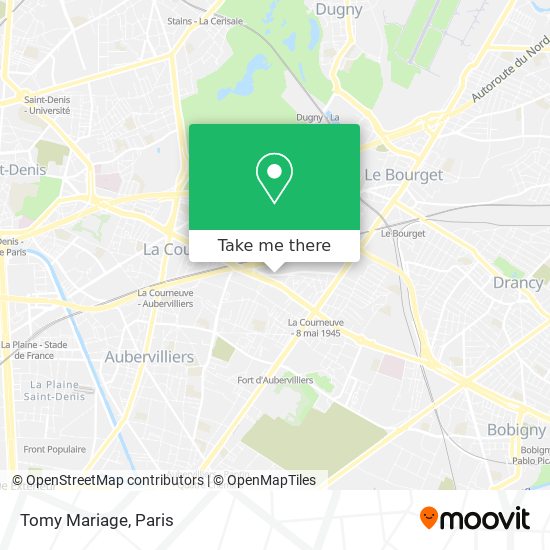 Tomy Mariage map