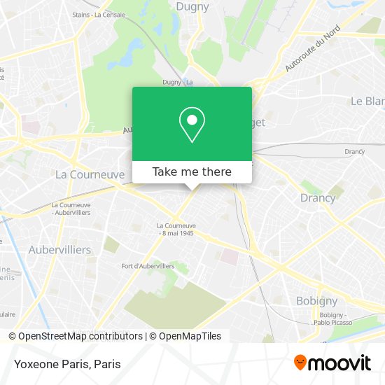 Yoxeone Paris map